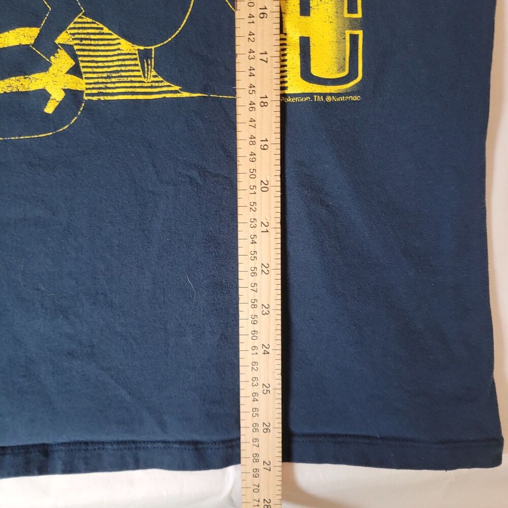 Old Navy Mens L Blue Pikachu Pokemon Graphic T Shirt 2021 Nintendo Tee - Picture 7 of 8